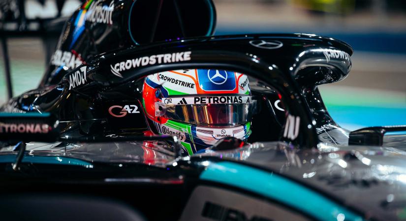 Komoly gond a Mercedesnél: erőforrást cserélnek, Antonelli délelőtt nem tér vissza a pályára