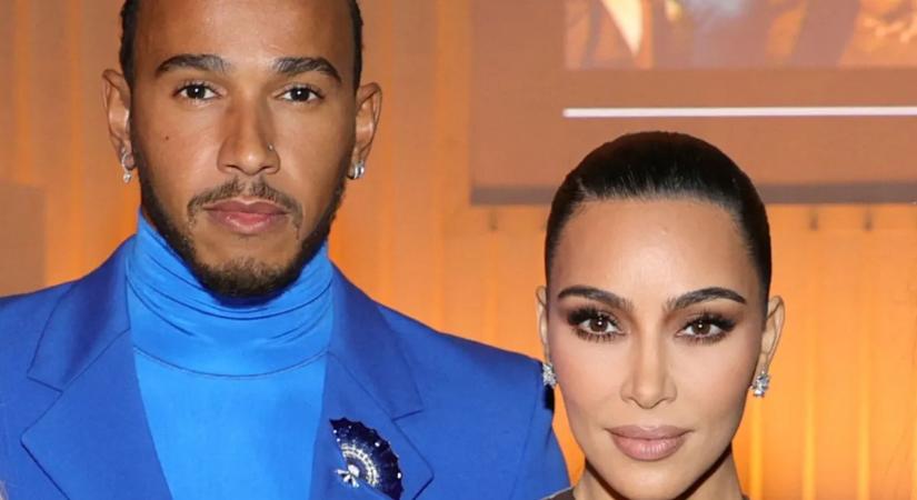 Lewis Hamilton először reagált nyilvánosan a Kim Kardashiannel kapcsolatos pletykákra – megdöbbentő, mit mondott