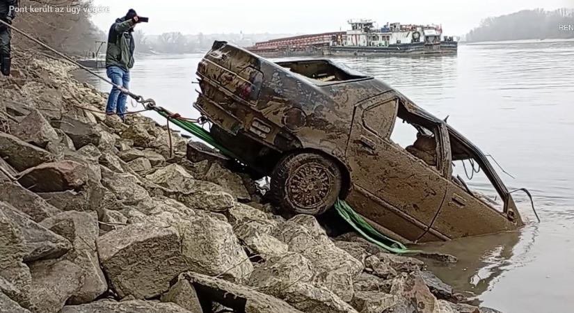 Saját autójában találták meg a 11 éve eltűnt férfit – a Duna mélyéről emelték ki