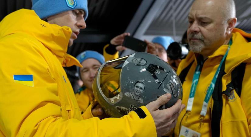 Politikai üzenet miatt kizárták Vladiszlav Heraszkevics ukrán szkeletonost