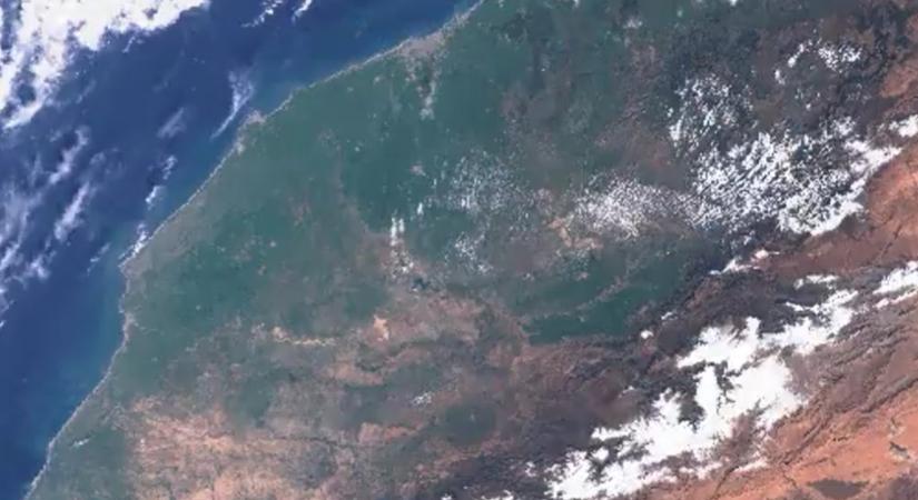 Kizöldültek Marokkó száraz tájai a sok esőtől