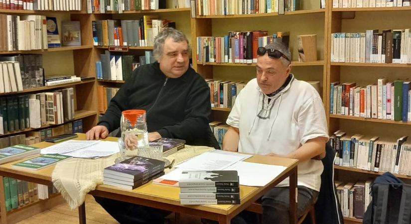 Irodalmi délután Rákospalotán - Zsír Balázs találkozása Mitracsek úrral