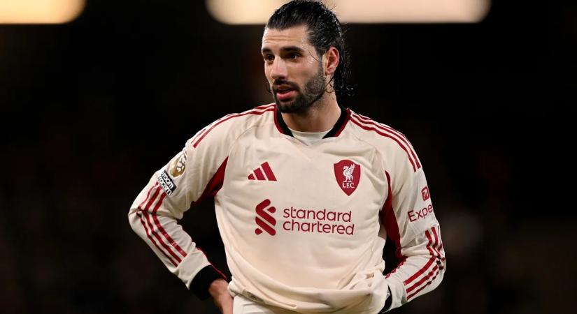 Kitört a pánik Liverpoolban, Szoboszlai Dominikról van szó