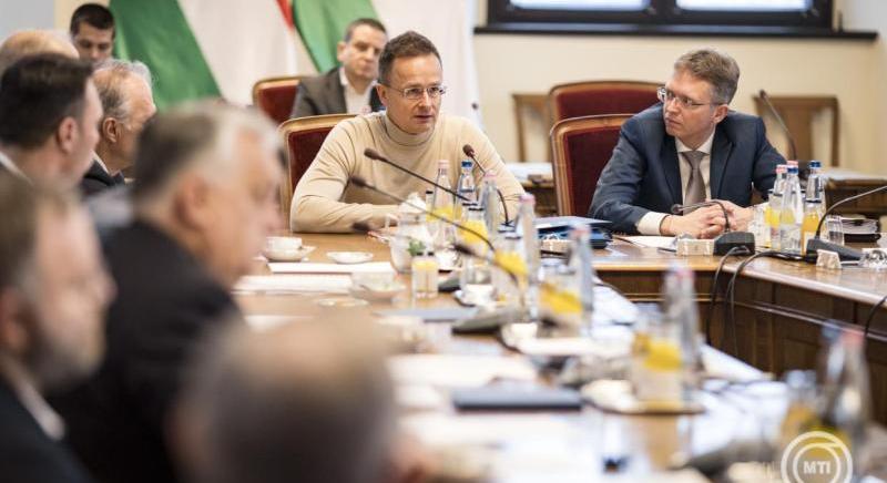 Szijjártó Péter: a Brüsszel-Kijev koalíció célja a magyar nemzeti kormány kiiktatása