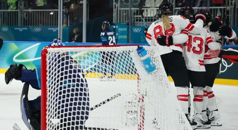 Kanada legyőzte Finnországot, vége a női hokitorna csoportkörének