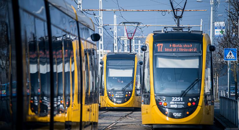 Nem a megszokott módon járnak a villamosok: erre készüljön a hétvégén