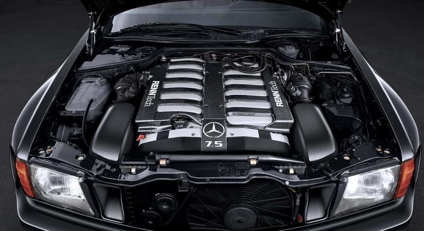 Brutális szélesítést és V12-es szívet kap ez a klasszikus Mercedes