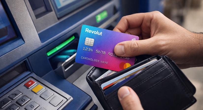Több készpénzt lehet ingyen felvenni a Revolut kártyákkal