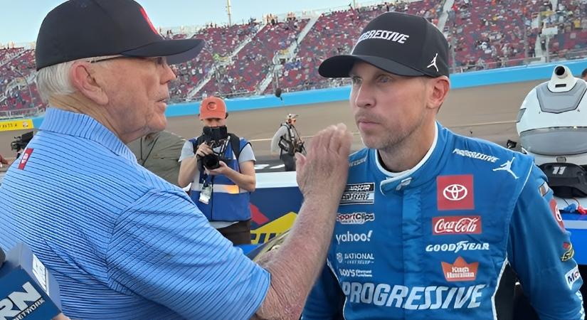 Denny Hamlin: Joe Gibbs a pótapám a pályán