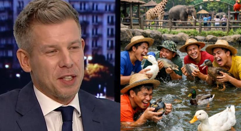 Kacsakacsa: Magyar Péter agyilag teljesen lezajlott