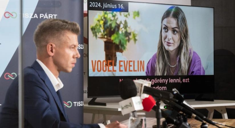 Magyar Péter szerint más hasonló ügyben már letartóztatták volna Vogel Evelint