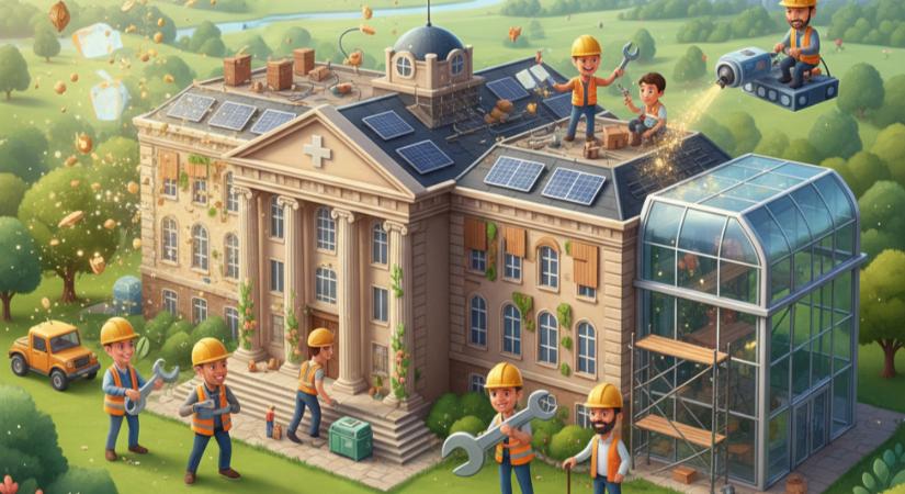 Megkezdődik a 1,5 milliárd forintos fejlesztés az orosházi kórházban