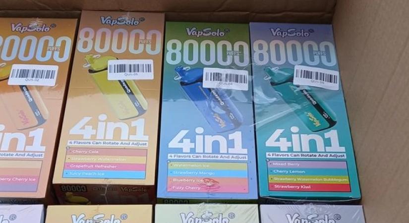 A NAV figyelmeztet: brutális bírság jár az illegális e-cigiárusoknak