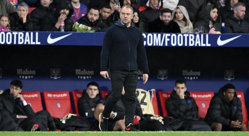 „Még van egy visszavágó!” – Hansi Flick az Atlético elleni 4–0-s vereség után