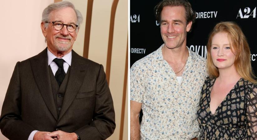 25 ezer dolláros adománnyal támogatta James Van Der Beek családját Steven Spielberg