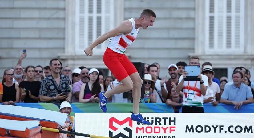 Böndör Márton második lett az eszéki WA-versenyen rúdugrásban