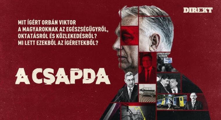 Már nézhető a Direkt36 Orbán Viktorról szóló dokumentumfilmje, A csapda