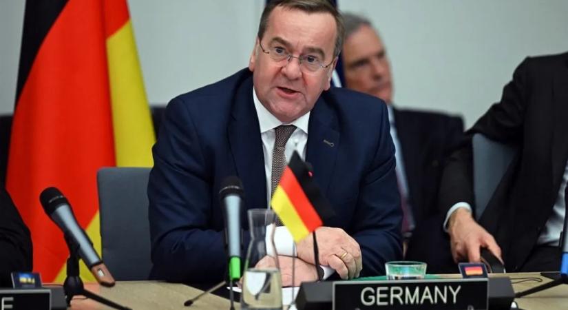 Pistorius felhívása: Berlin még több fegyvert és pénzt kér Ukrajnának