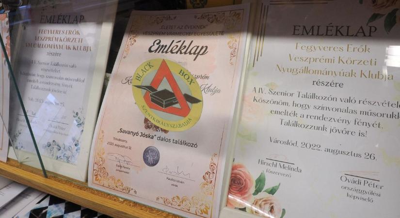 A Fegyveres Erők Veszprém Körzeti Nyugállományúak Klubjának 55 éves története