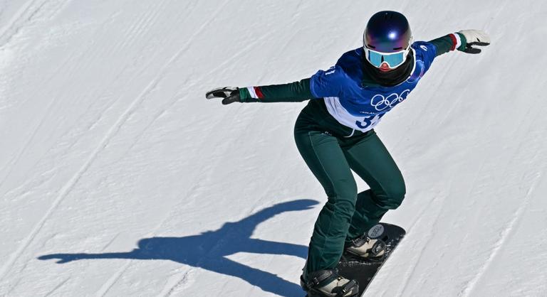 A nyolcaddöntő jelentette a végállomást a hódeszkás Brunner Blancának a téli olimpián