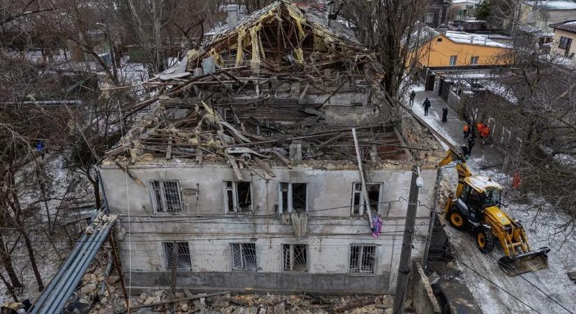 Földi pokollá lett Odessza az újabb támadás miatt