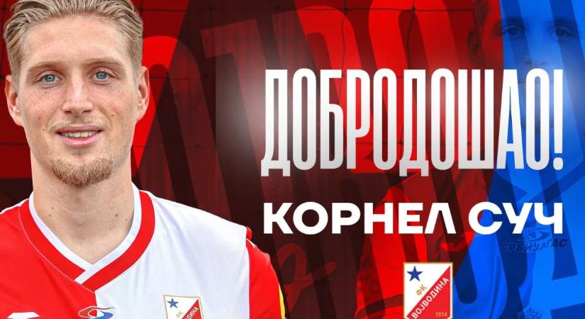 Szűcs Kornél a Vojvodinában folytatja – hivatalos