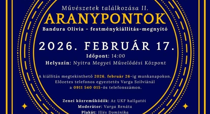 Művészetek találkozása 2. – Aranypontok