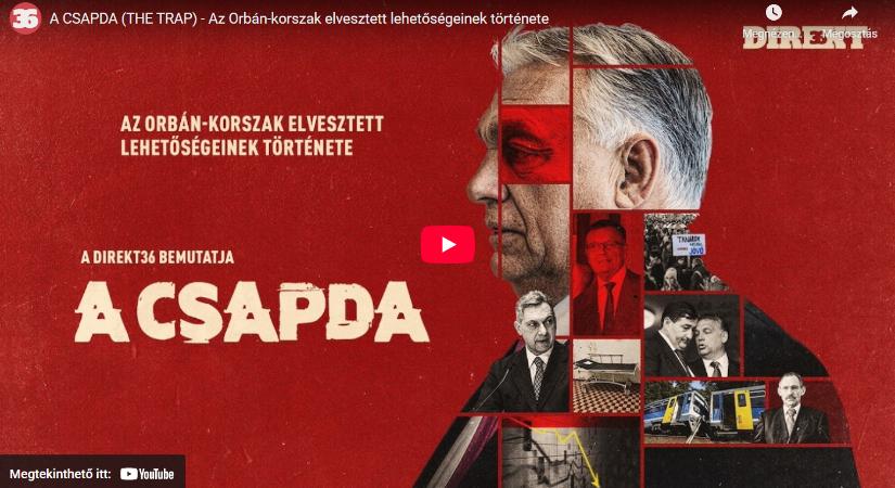Megjelent a Direkt36 új dokumentumfilmje az Orbán-korszak elvesztett lehetőségeinek történetéről