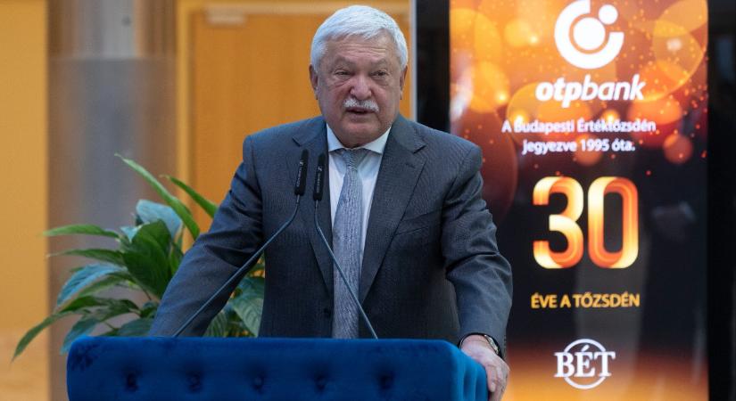 Tarolt az OTP Bank az Év bankja-versenyen, Csányi Sándort is kitüntették