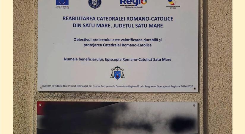 Magyar feliratokat rongáltak meg Szatmárnémetiben