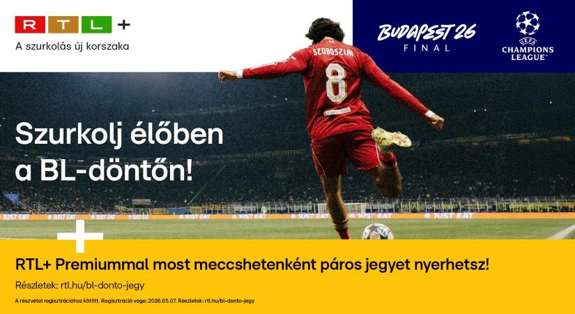 Szurkolj élőben a BL-döntőn!