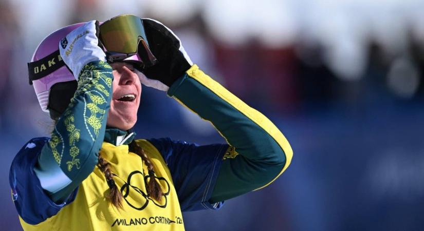 Repültek a kenguruk: négy éve az első futamban elbukott, most olimpiát nyert az ausztrál snowboardos