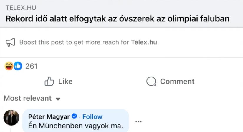 Téli olimpia: elfogytak az óvszerek. Magyar Péter: Nem én voltam
