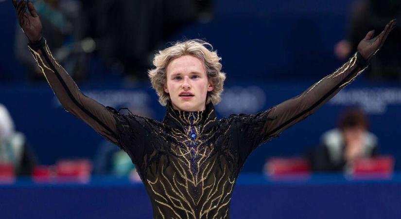 A téli olimpia hátraszaltózó kvadraistene: Kicsoda Ilia Malinin műkorcsolyázó?