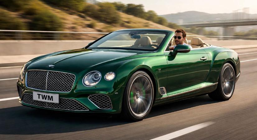 TWM, The world is mine, ez lesz a Bentley rendszáma. Megdolgoztam érte, nem szégyellek negyvenkilenc évesen nyugdíjba menni