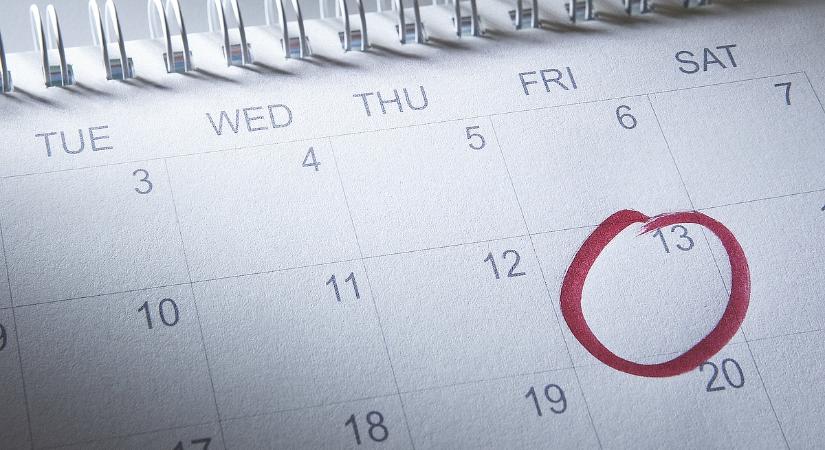 Különleges a mai péntek 13., egy évtizede nem történt ilyen