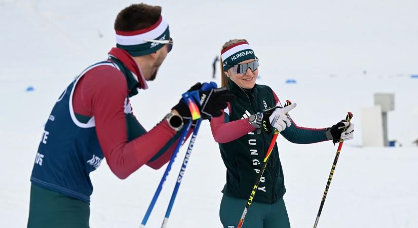 Mosoly, család és pizza – így telt Pónya Sára első hete a téli olimpián (videó)