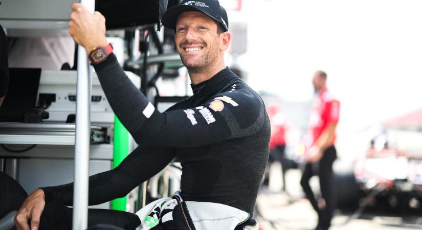 Romain Grosjean teljes szezonra visszatér az IndyCarba