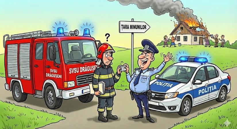 Bevonta a tűzoltásra siető önkéntes tűzoltó jogosítványát egy rendőr, aki maga is a tűzvész helyszínére igyekezett – hírmix