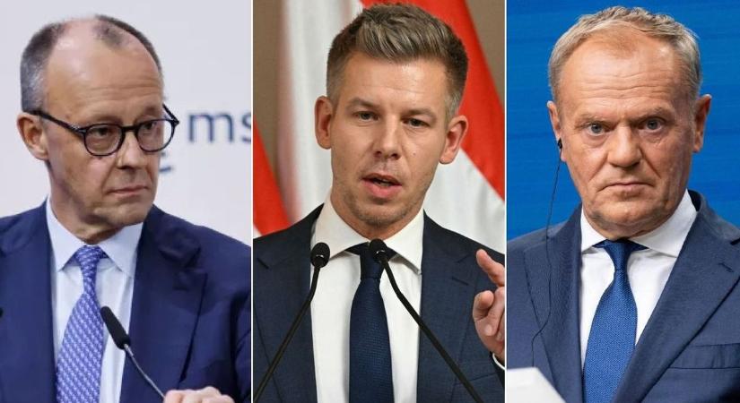 Magyar Péter Európa háborúpárti elitjével egyezkedik (videó)