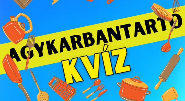 Napi agykarbantartó feladat: Nézd meg a képet 5 másodpercig! Tudod, hol lógott a merőkanál?