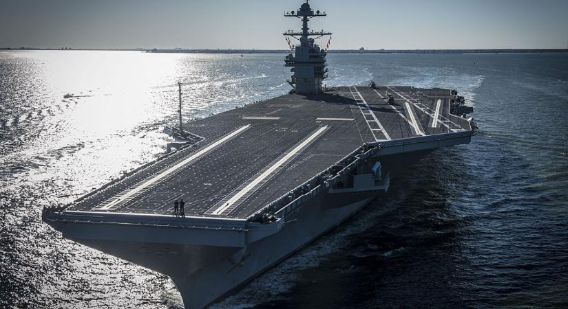 Amerika újabb anyahajót küld a Közel-Keletre