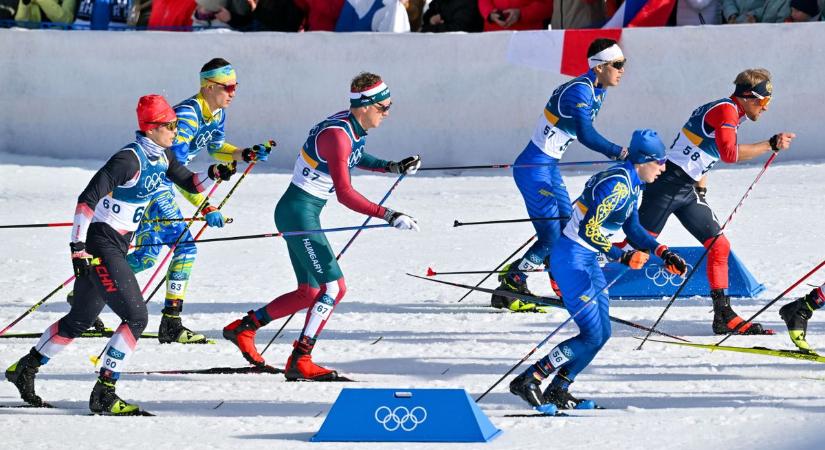 Történelmi verseny részese volt a veszprémi sífutó a téli olimpián ( videó)