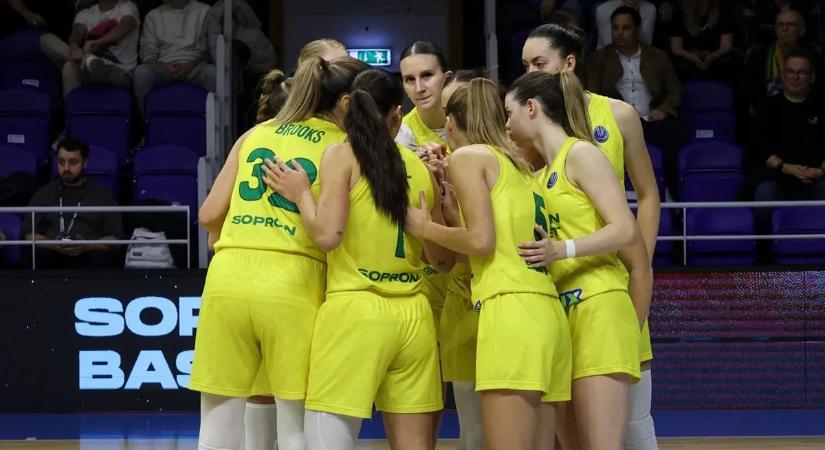 Női kosár NB I: negyvenpontos kiütést mért a Sopron a Győrre