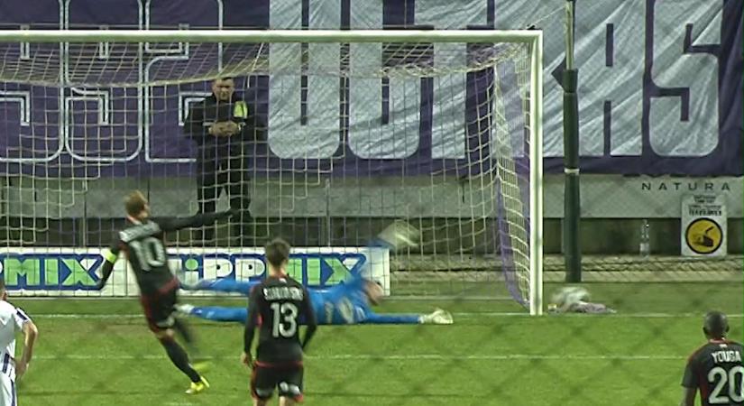 NB I: Dzsudzsák 11-est rontott, a csapatkapitány a kaput sem találta el - videó
