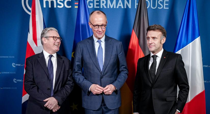 Merz szerint vége a szabályokon alapuló világrendnek, Macron geopolitikai tényezővé tenné Európát