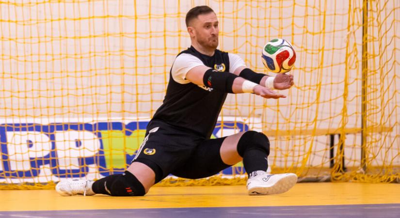 Fölényes és fontos győzelmet arattak a DEAC férfi futsalosai