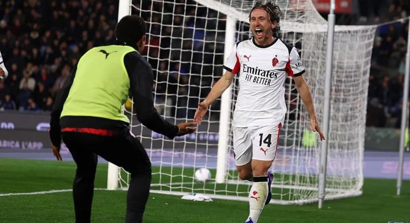 Modric gólja döntött, a Milan mindhárom pontot elvitte Pisából