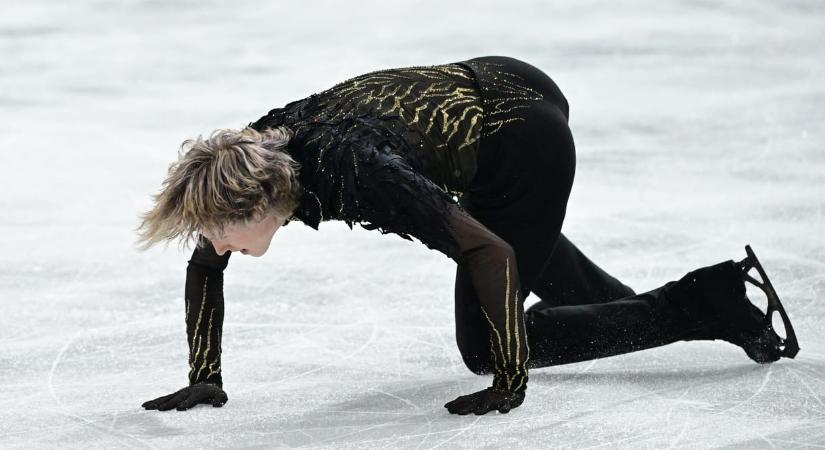 Itt az olimpia meglepetése: Malinin nem bírta a nyomást, összeomlott a kűrben