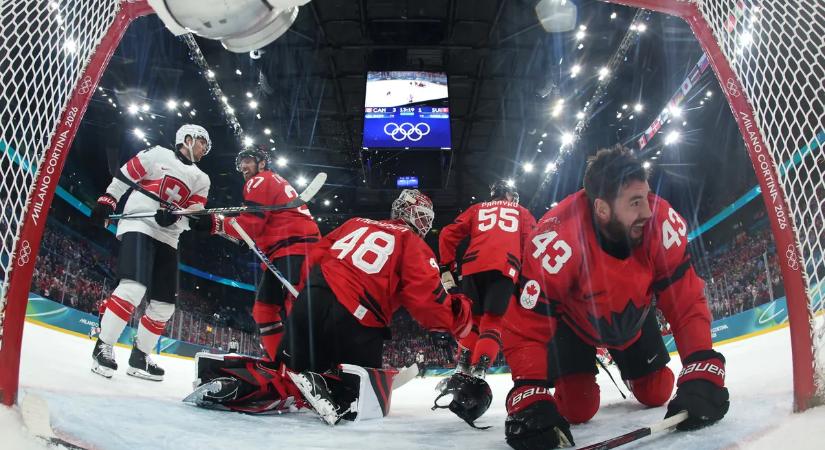 Kanada negyeddöntős a férfi jégkorongtornán a téli olimpián